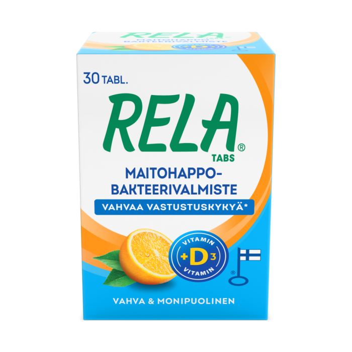 Rela Tabs Appelsiini + D3 30 tabl kuva 2