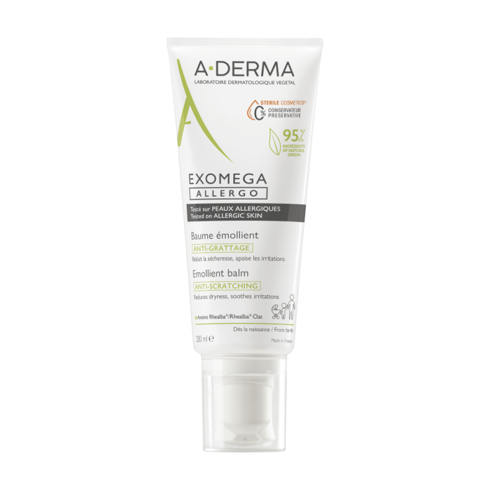 A-Derma Exomega Allergo 200 ml kuva 2