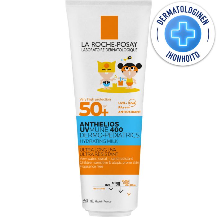 LRP Anthelios UVMUNE 400 lasten aurinkosuojavoide SPF 50+ 250 ml kuva 1
