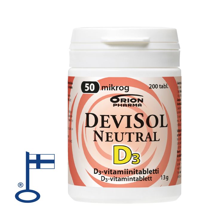 Devisol Neutral 50 mikrog nieltävä 200 tabl kuva 2