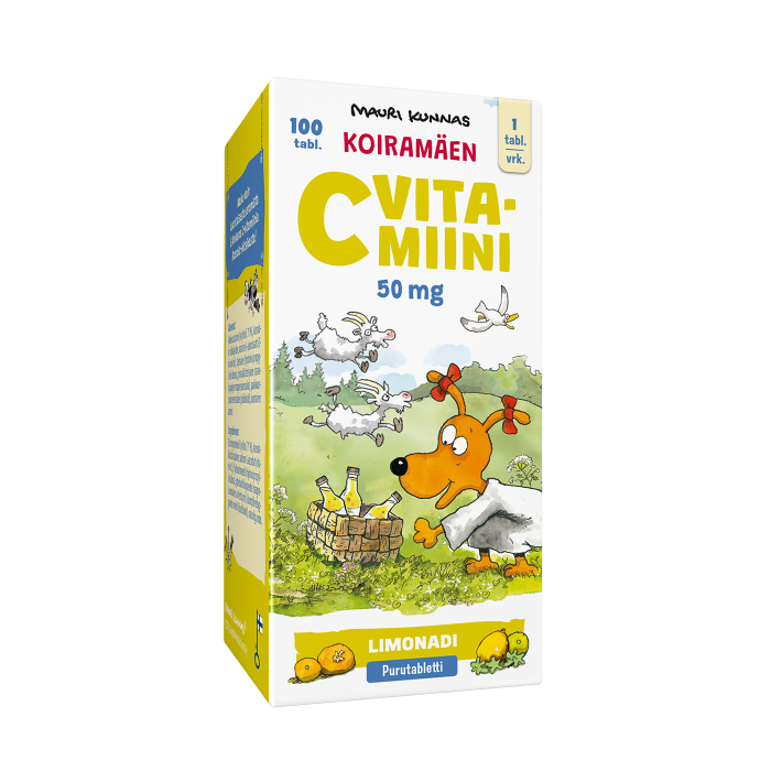 Koiramäen C-vitamiini 50 mg 100 tabl kuva 2