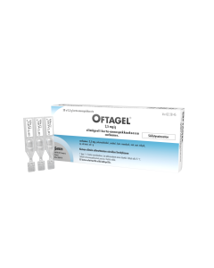 OFTAGEL silmägeeli, kerta-annospakkaus 2,5 mg/g 30 x 0,5 g