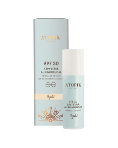 Atopik Sävyt. Aurinkosuoja SPF 30 light 30 ml