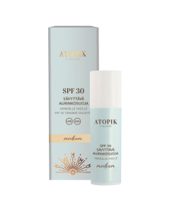Atopik Sävyt. Aurinkosuoja SPF 30 medium 30 ml