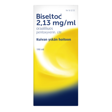 BISELTOC oraaliliuos 2,13 mg/ml 190 ml