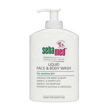 Sebamed Liquid Face&Body Wash pesuneste pumppupullo 300 ml