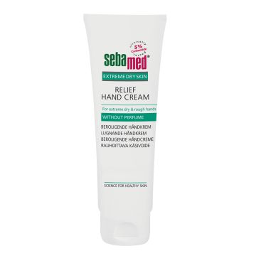 Sebamed Rauhoittava käsivoide 5% karbamidi hajusteeton 75 ml
