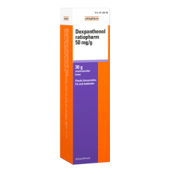 DEXPANTHENOL RATIOPHARM emulsiovoide 50 mg/g 30 g