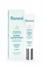 FAVORA VAHVISTAVA JA VIRKISTÄVÄ  SILMÄNYMPÄRYSGEELI 15 ML